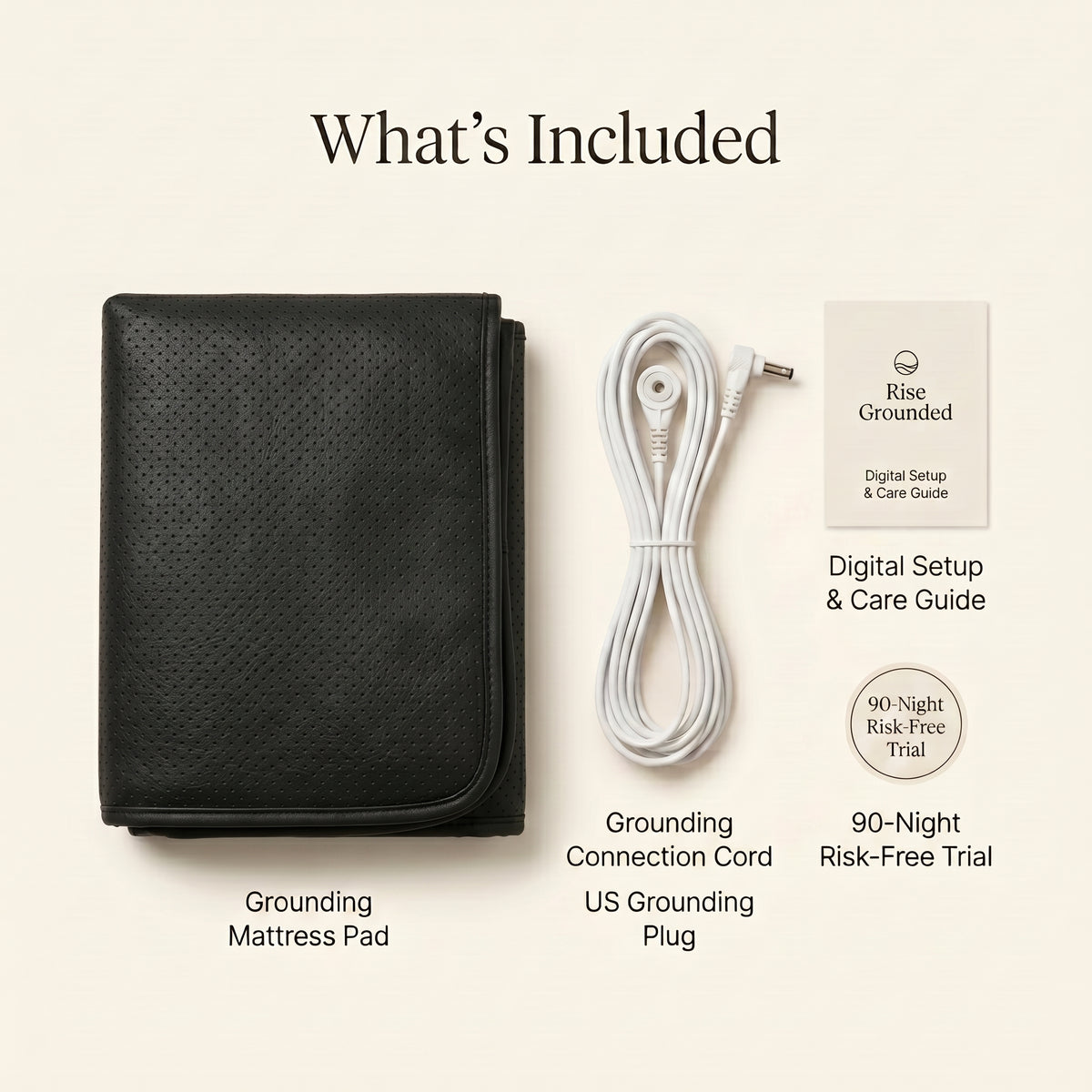 Rise Grounded™ Grounding Mattress Pad